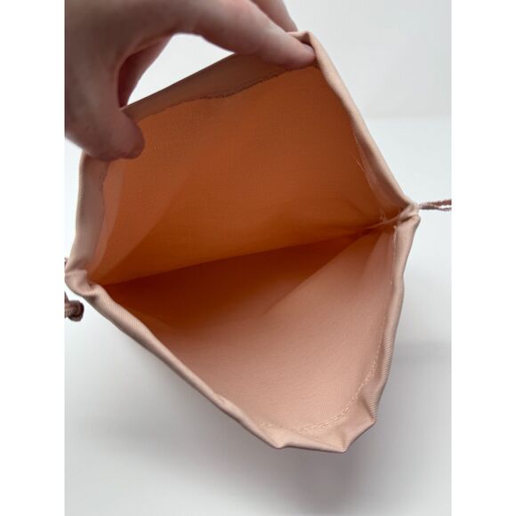 Stuart Weitzman Pink Shoe Dust Bag Purse Handbag Storage Travel 14"x10.5" - Picture 5 of 5